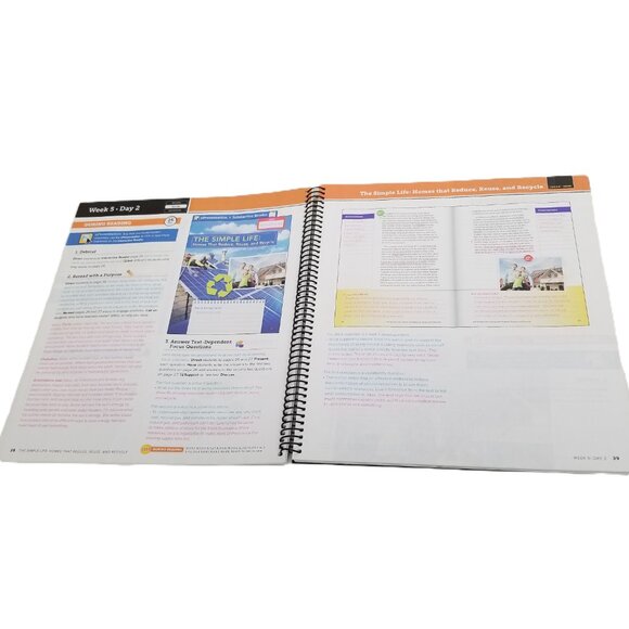 SRA FLEX Literacy Teacher Edition Volume C Secondary System McGraw Hill Spiral - Picture 6 of 11